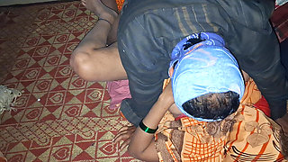 Big milk sister-in-law enjoys drinking