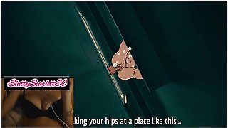 Hentai Anime - Girl Masturbates And Swallows Neighbors Cock With Her Hairy Pussy