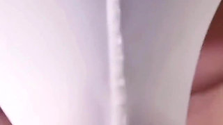 I Lick and Suck Dick and Spit Through Satin Panties - Female POV