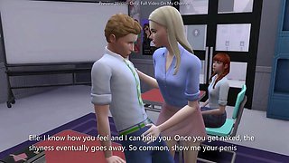 Petite Man-meat Teenage Humps His Super-hot Splendid Educator In Front His Classmates - sims four - THREE DIMENSIONAL Anime porn