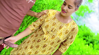 Chhoti Step Sister Travel in Jungle with Her Stepbrother and Fuck