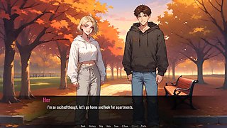 Anime Sex Game Intro- Welcome to Port Haven #1 Gameplay