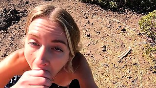 Public Blowjob on a Mountain Top