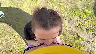 Katybigcherry Big Tits Stepmom Fucks on Beach Outdoor Sex