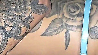 A Penis Flashing on a Rainy Night for Two Brunettes on the Street