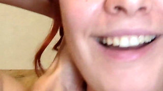 I Ask My Friend to Fuck Me and Cum on My Tits