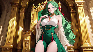 Lazy seduction in a silk gown, what secrets hide beneath?