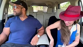 CIRENV - Wife Fucks Her Bbc Lover In The Car Cuckold
