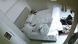 Sexy African beauty gives interracial blowjob on hidden cam