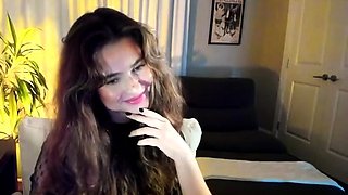 teen brunette 95 masturbating on live webcam