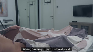 I Couldn't Oppose Stepmom's Seduction in Stormy Bed Share - Creampie Chaos!