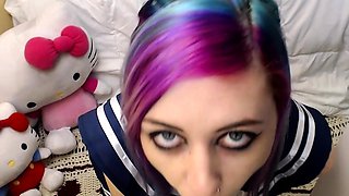 JadeSkye First POV-BJ-w-Toy