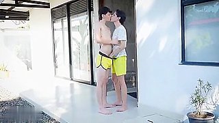 Beautiful Skinny Boys Fucking To Hot Cums After Pool Time!