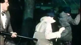 Brunette in stockings loves hardcore