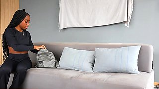 Tight Ebony Latina Slammed Rough By BWC