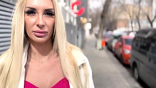 Busty amateur blonde gf hardcore sex with her bf