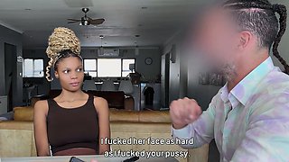 BLACK TEEN never missed church then SWALLOWED