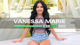 New TeamSkeet Girl Vanessa Marie Fucks Joshua Lewis - Deep Throat Blowjob & Rough Doggy Style POV