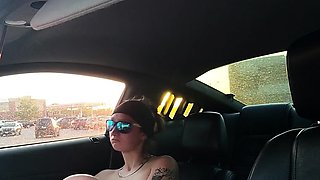 Public Play at Hyvee - Adult Toy Solo in Car