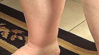 Big Fat Juicy Ass Booty Real Estate Agent Boss Working From Her Home Office Dressed in Mini Skirt and Heels Showing off Her Butt