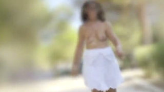 Exhibitionist Teacher Risky Tits Flash Naked Walk Public Streets France Caught by People Misscreamy