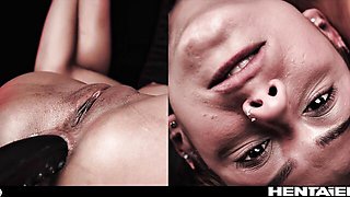 Veronica Leal's triple anal xxx by Hentaied