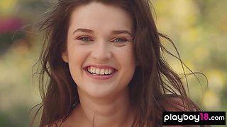 Big-Breasted Serena Wood graces Playboy again