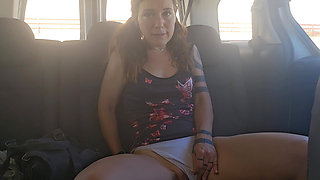 Car Travel, Trying to Pleasuring You Squirting on Your Car