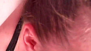 Ritzy Rain Used in Every Throatfuck Position - Gagged Kneeling, Drenched Lying Down, Swallows Cum and Swallows Piss