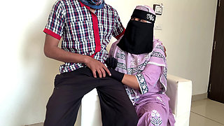 Muslim Teacher Gets Ass Fucked by Her Student When She Come Home for Complain