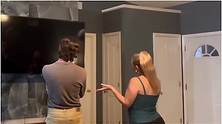 Hot Busty Mature Milf Stepsons Friend Fixes Her House And Her Pussy - 32 Year Age Gap!! - Danni Jones