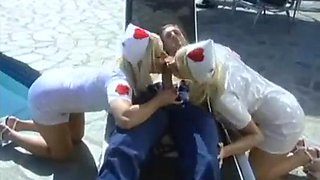 Dude Gets Lucky With Two Hot Nurses! ft. Hannah Harper: Blowjob, Big Tits  Anal Porn