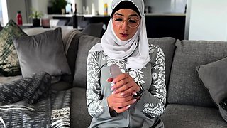 Innocent maid Aaliyah Yasin discovers sex toys