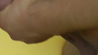 Cumshot - Yes horny, come jerk me your hot cream nicely in my mouth and over my face, I'm always horny on that.