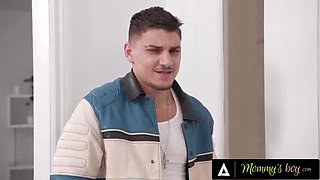 Stepmom Alexis Malone Caught Cheating With Stepson - Blonde MILF Side Fuck & Voyeur Cuckold