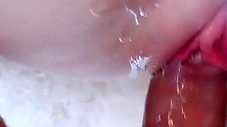 Young Stepsister Moans Gently, Her Whole Pussy Is Smeared in Creampie and Cum - Kawaii Girl