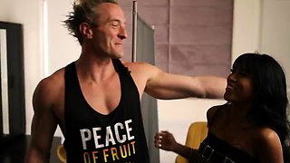 Mexicana blowjob with her big boobs