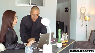 Amateur fuckin' to my whorish chief, stocking and high stilettos fetish