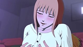 Fucking gorgeous Makima from Chainsaw Man right in the movie theater