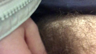 Almost got caught playing with my pussy on the train in my riskiest public wank video yet!