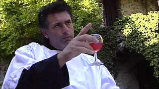 18 Year Old Brunette Teen Gets Grabbed by Older Man. Intense Outdoor Encounter!