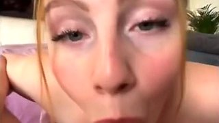 Voluptuous maid captivates with curves in a homemade sensual dance