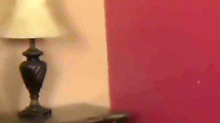 Pink Wig, Full Tattoos, Navy Knee Socks - Inked Pale Woman Rides a BBC on the Red Bed