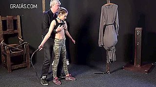 Life With Dr Lomp - Rough Boob Punishment With Whipping And Nailing