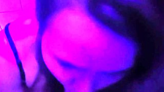 Big-Titted Amateur Teen Gives a POV Blowjob in a Nightclub T