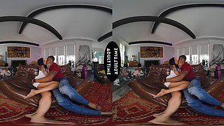 Nina White Cuckolds Her Husband by Riding Personal Trainer Isiah Maxwell in Wild Cheating POV Session