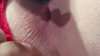 Fingering Asshole Made Her Orgasm Close up Anal