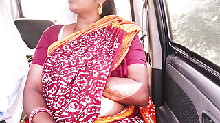 Step mom step son car sex telugu dirty talks. Part -3.