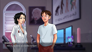 MADNESS my asian teacher asks me to have sex with her - summertime saga