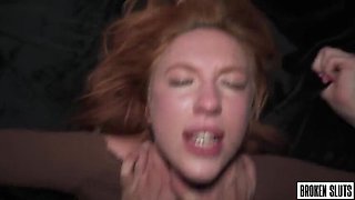 POV Fuck with Redhead Teen Lilly Mays - Rough Doggystyle & Missionary with Big Cock